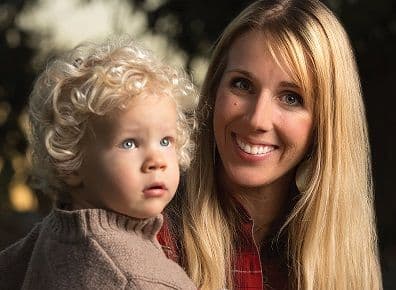 Amanda estuvo bajo observación de los doctores después del derrame y durante todo su embarazo.