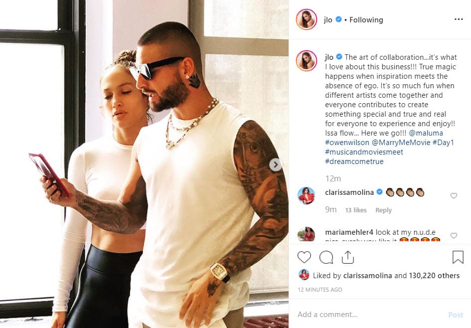 Por otro lado, actualmente Jennifer López se encuentra en la ciudad de Nueva York en medio del 
<b><a href="https://www.univision.com/famosos/jlo-y-maluma-revelan-imagenes-de-su-primer-dia-de-trabajo-para-la-pelicula-marry-me-fotos">rodaje de 'Marry me'</a></b>, historia que protagoniza al lado de Owen Wilson y Maluma. Y no, no ha mencionado a Kim Kardashian.
<br>