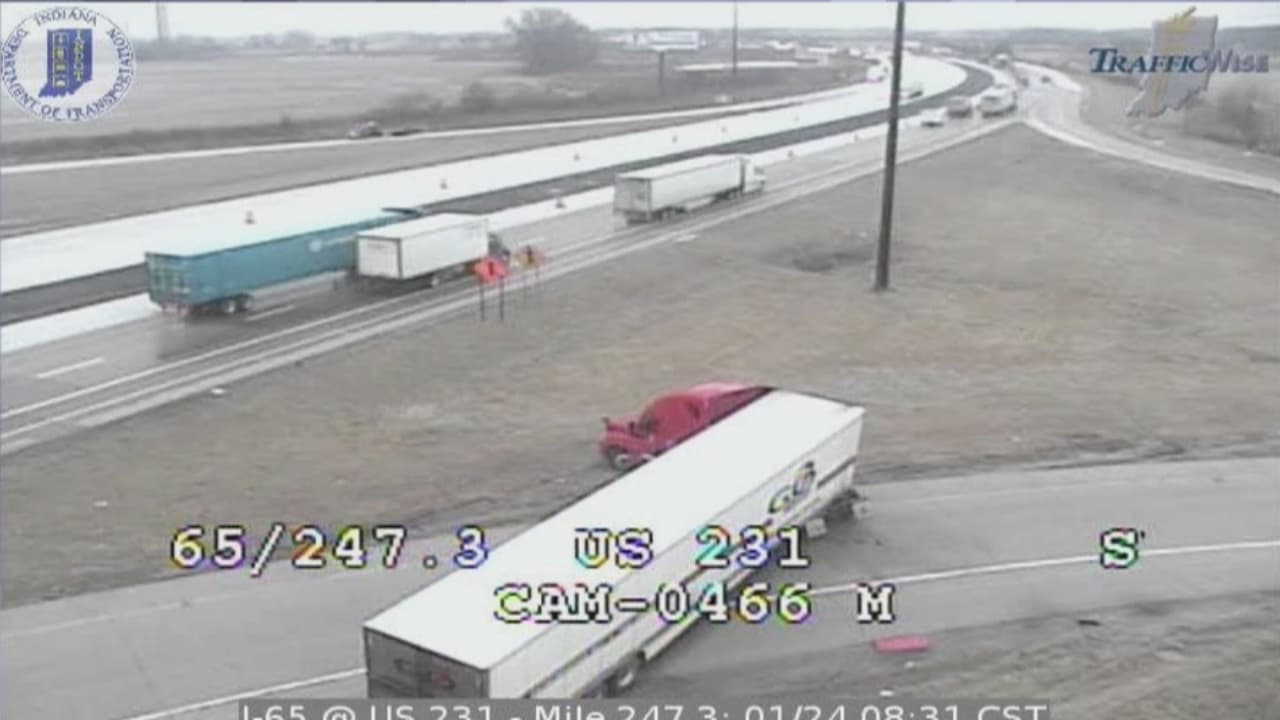 Más de 200 accidentes de tráfico en Chicago por aguanieve y hielo negro en menos de 12 horas