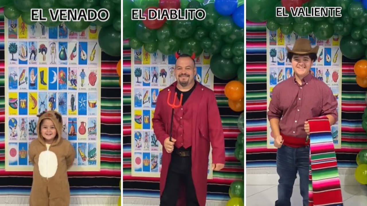 Disfraces lotería mexicana