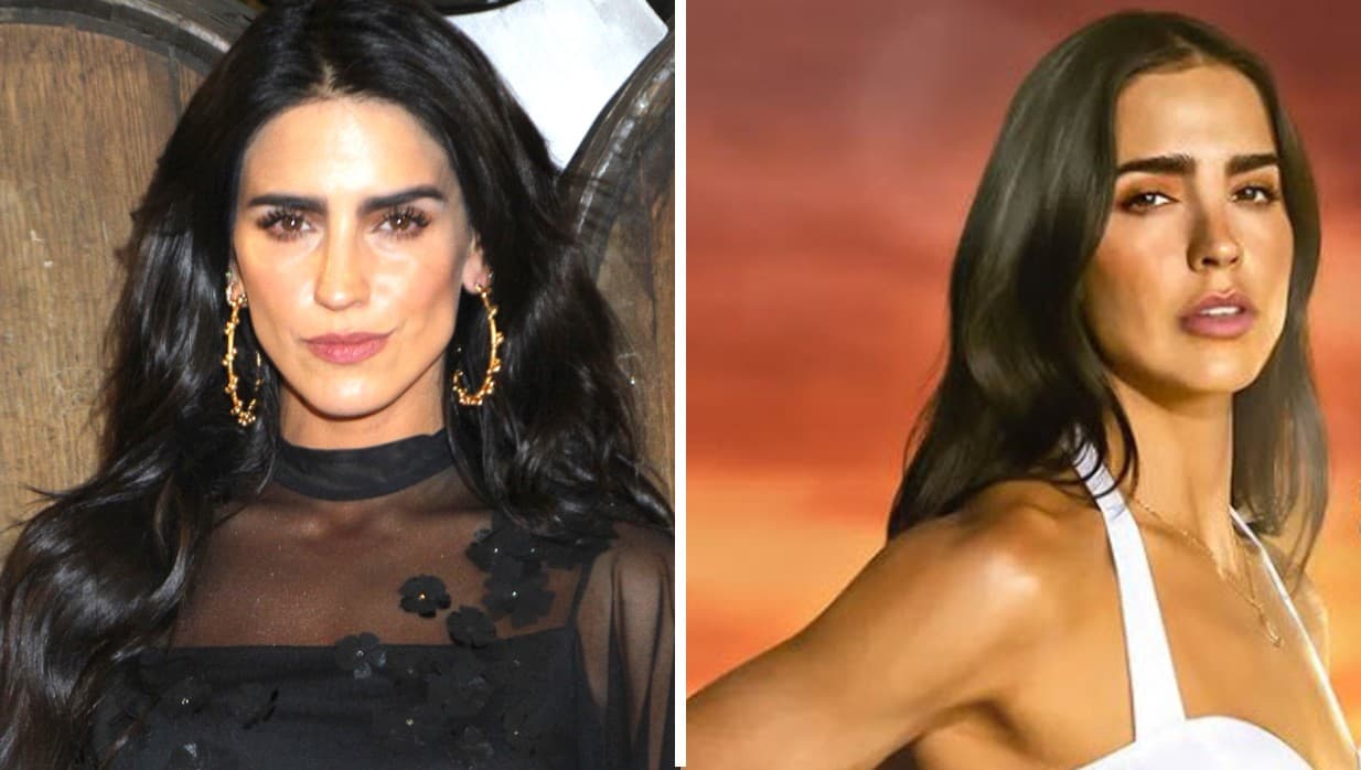 La foto de la izquierda fue capturada en 2019; la de la izquierda es reciente y forma parte de los promocionales de la telenovela 'Cabo'.