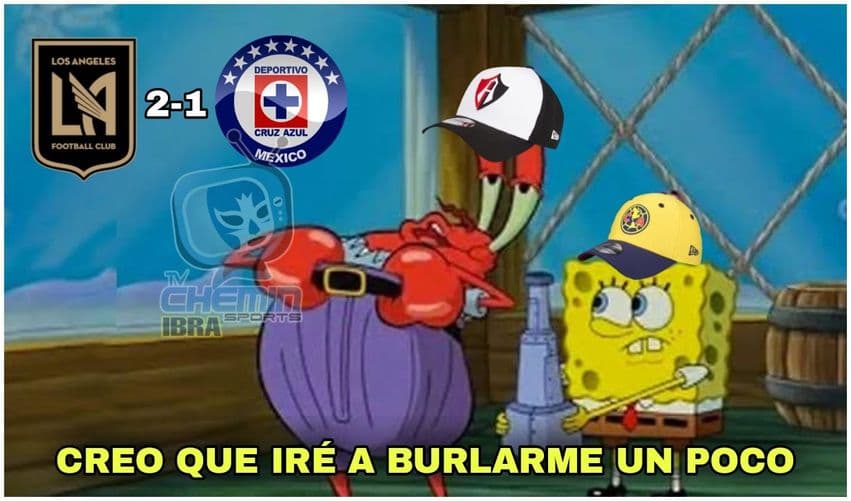 Cruz Azul es la presa favorita de los memes y con su derrota frente al LAFC, los memes inundaron las redes sociales.