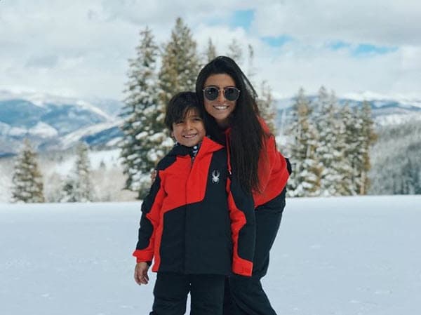 Paola tiene un hermano menor, Diego de 7 años.