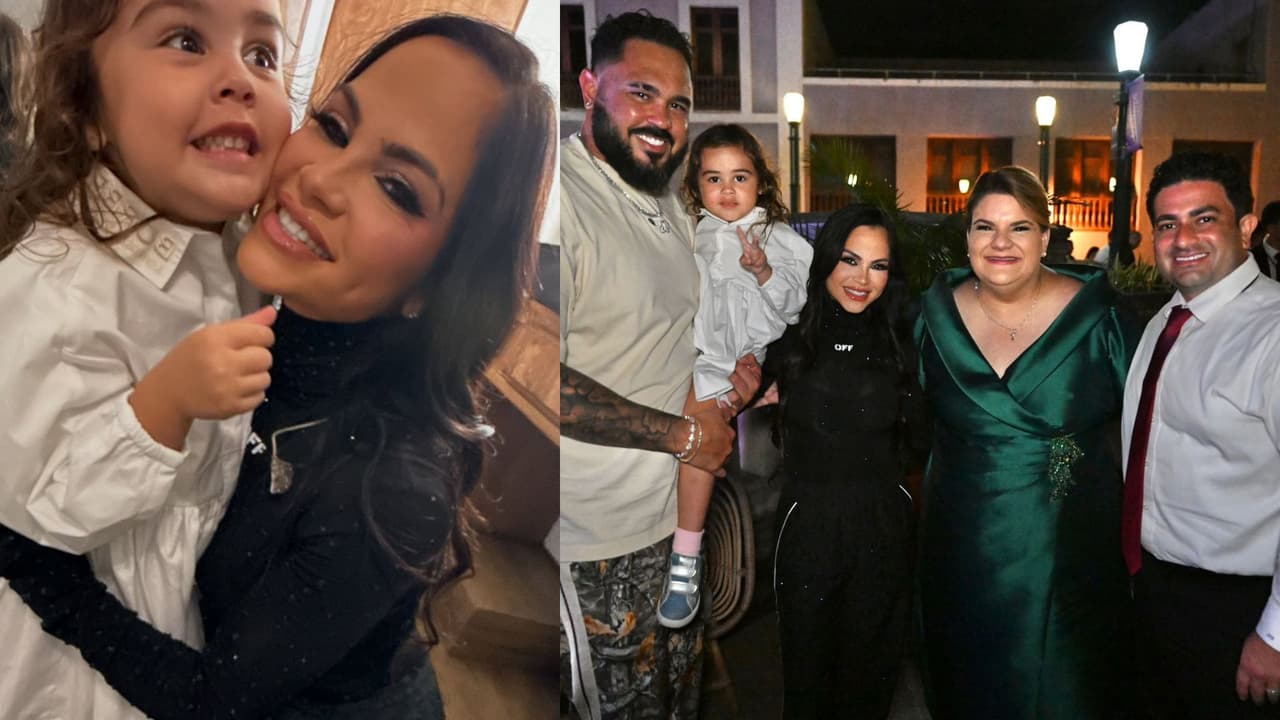 Natti Natasha compartió fotografías de su presentación en Puerto Rico.