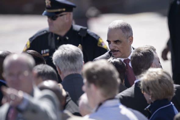 Al acto asistió Eric Holder.