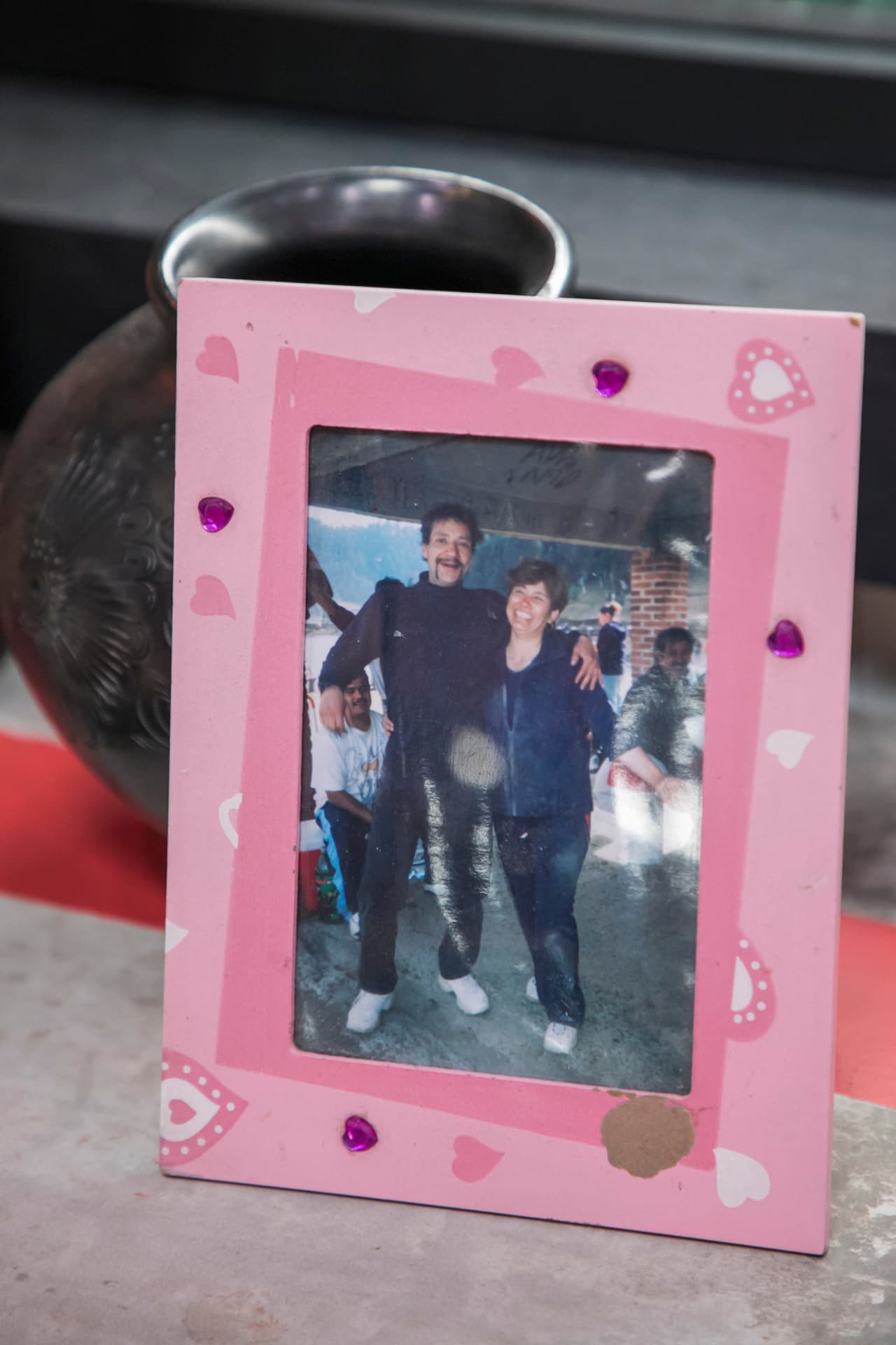 Además de una fotografía entrañable, con su hermano fallecido hace unos años.