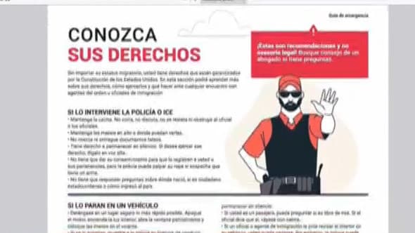 Conozca Sus Derechos en Momentos de Emergencia