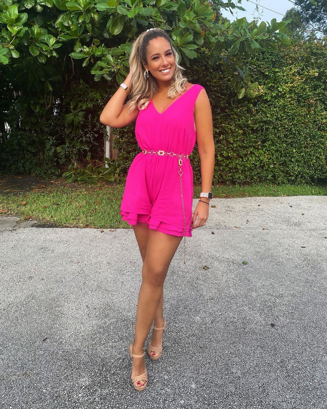 Rubia o 'brunnette', la puertorriqueña conquista a todos por su simpatía y belleza.