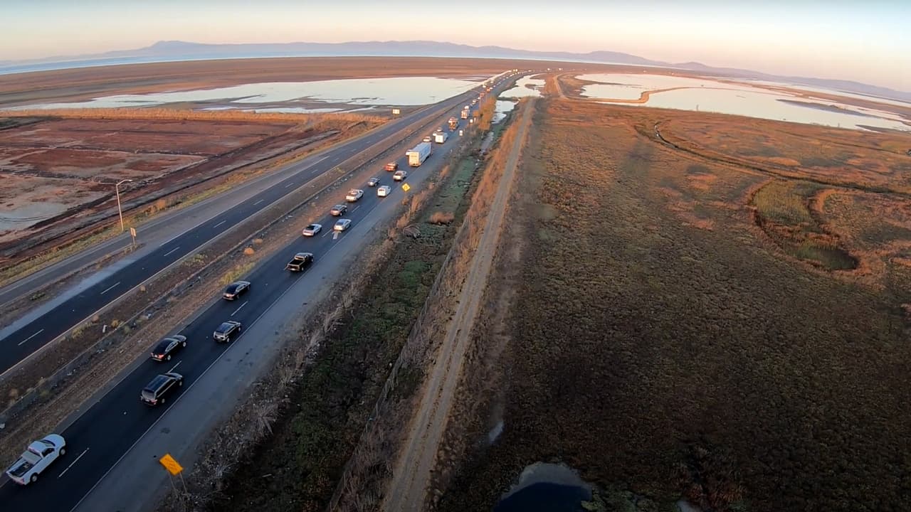 Esta vital carretera del Área de la Bahía podría quedar completamente bajo el agua para 2040