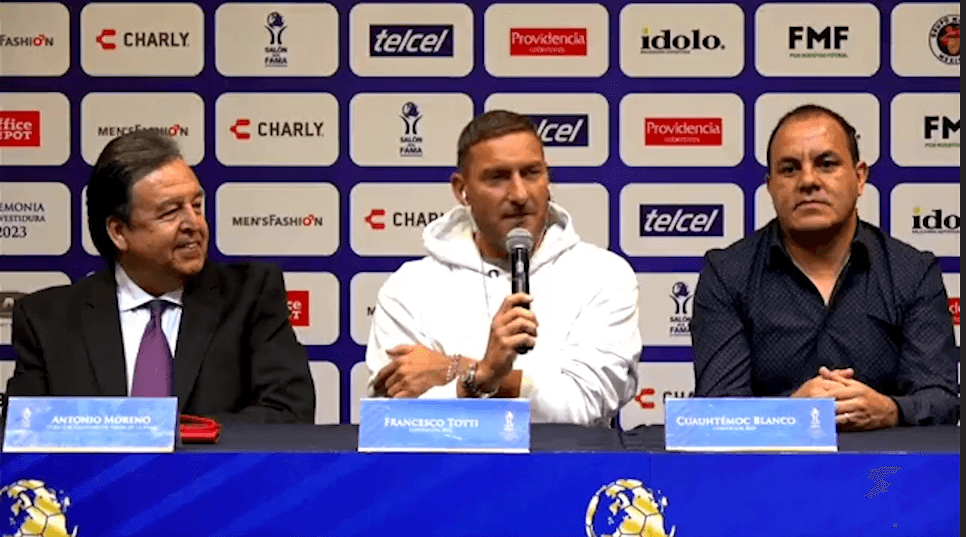 El tremendo elogio de Francesco Totti a ‘Chucky’ Lozano