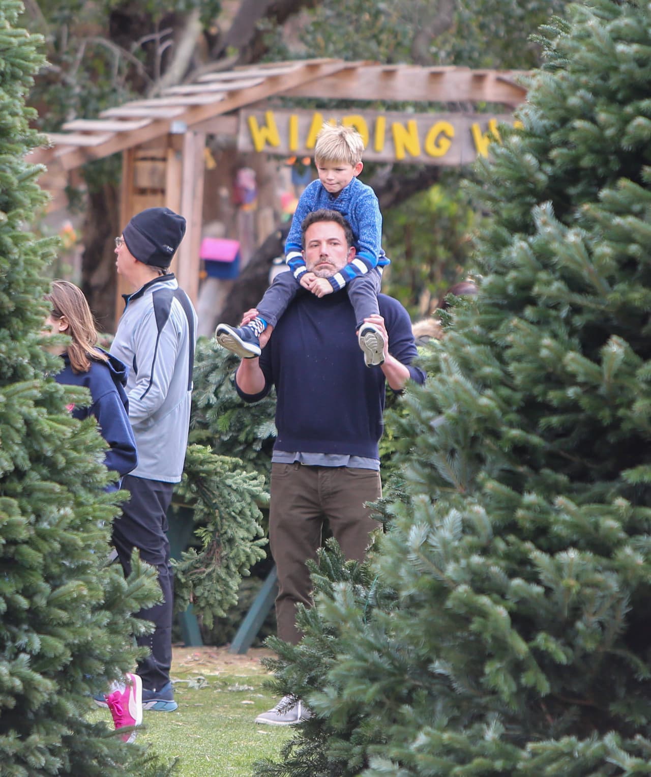 <b>Samuel, de 9 años, </b>es el hijo menor de Affleck y 
<b>el único varón</b> que tuvo la pareja.