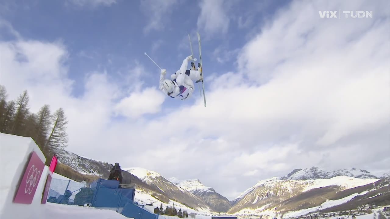 ¡Histórico! Así fue el debut de los moguls dobles en Juegos Olímpicos