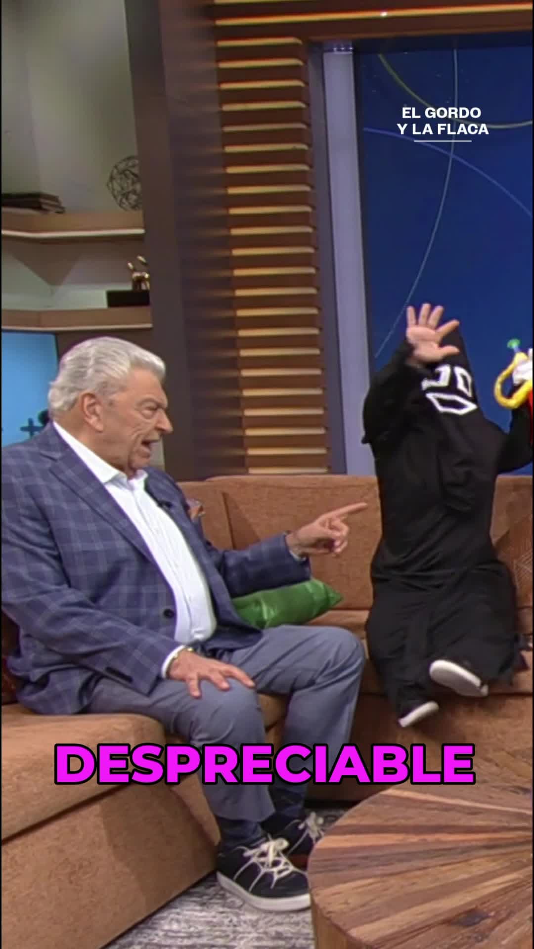 A Don Francisco le llegó 'El Chacal de la Trompeta' y su reacción desató risas