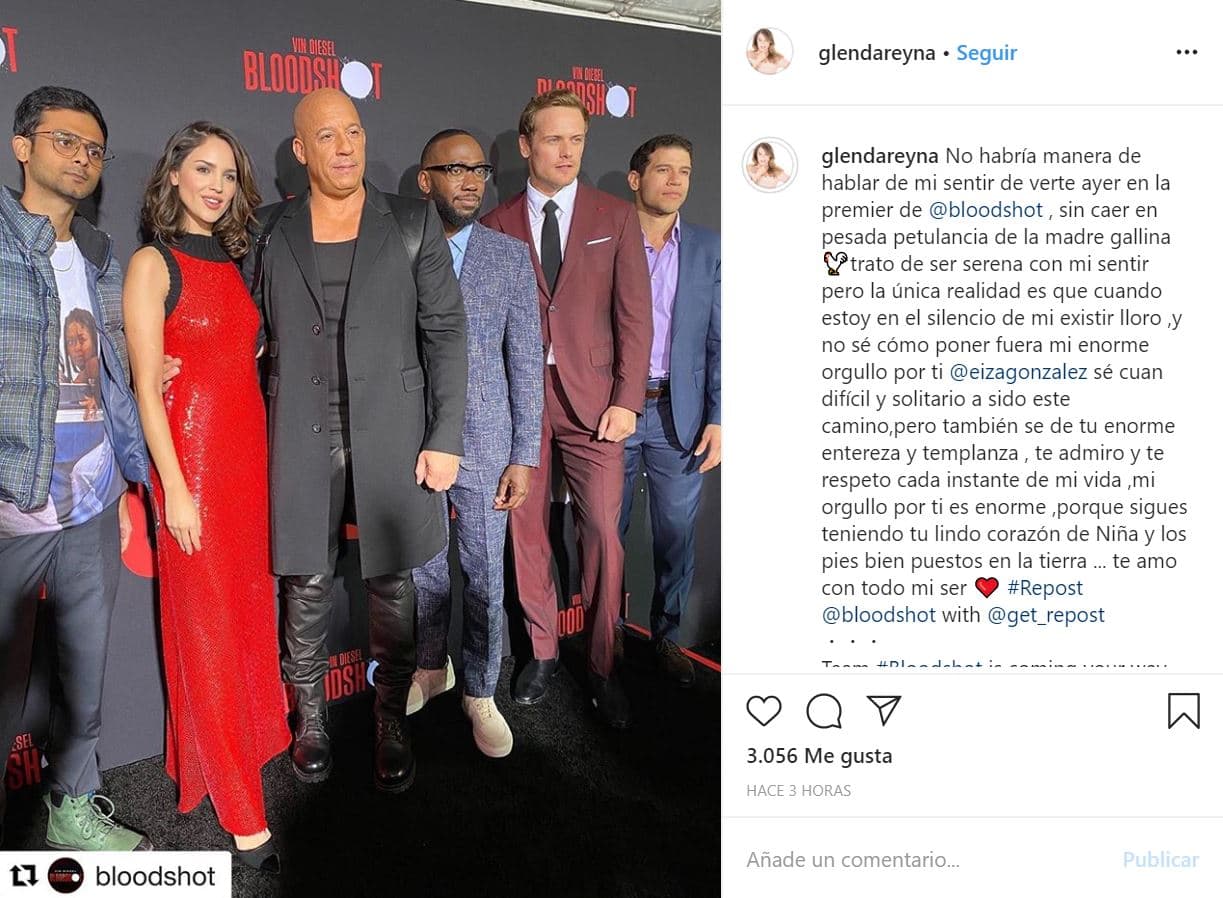 La modelo, empresaria, diseñadora de moda y personalidad de TV, Glenda Reyna, utilizó su cuenta de Instagram para enviar un emotivo mensaje a su hija, a propósito de que finalizó este proyecto.