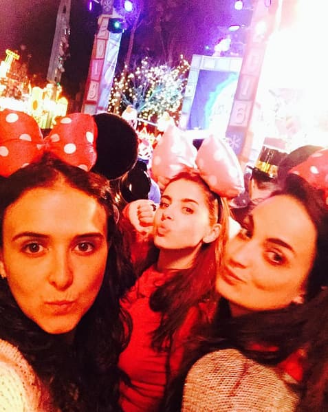 Michelle Renaud se escapó con sus amigas para divertirse al máximo.