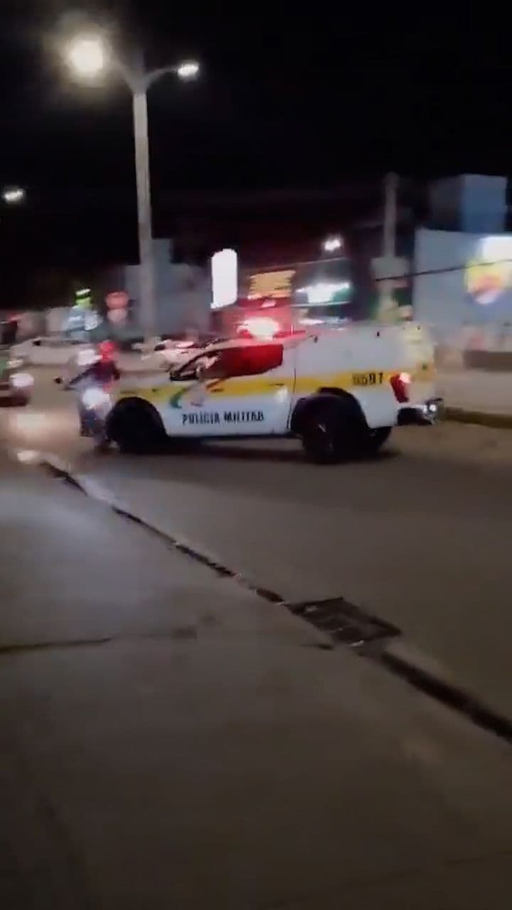 Atropellan a un motociclista que festejaba la victoria de Lula