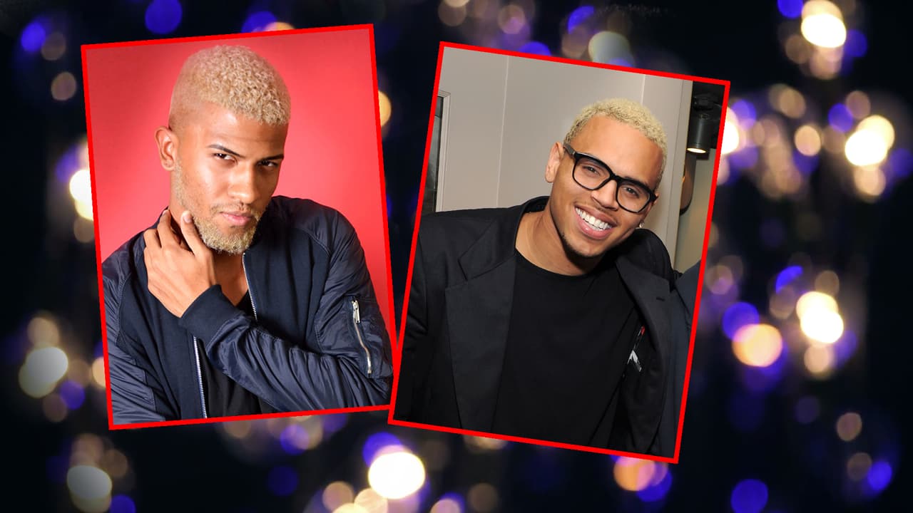 Matthews Charlotten y Chris Brown coinciden en que a veces lo que se necesita para tener un look diferente es un cambio de color.