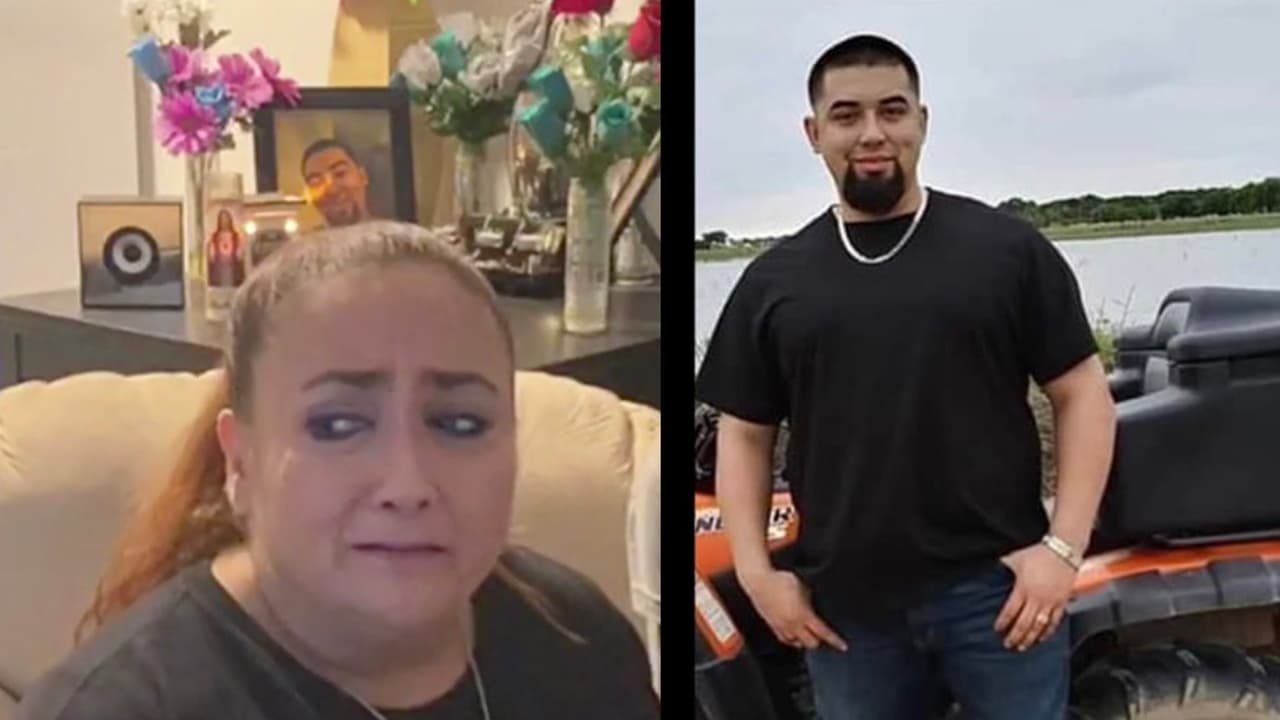 Entre llanto pide justicia la madre de Nicolás Chávez muerto a manos de policías de Houston