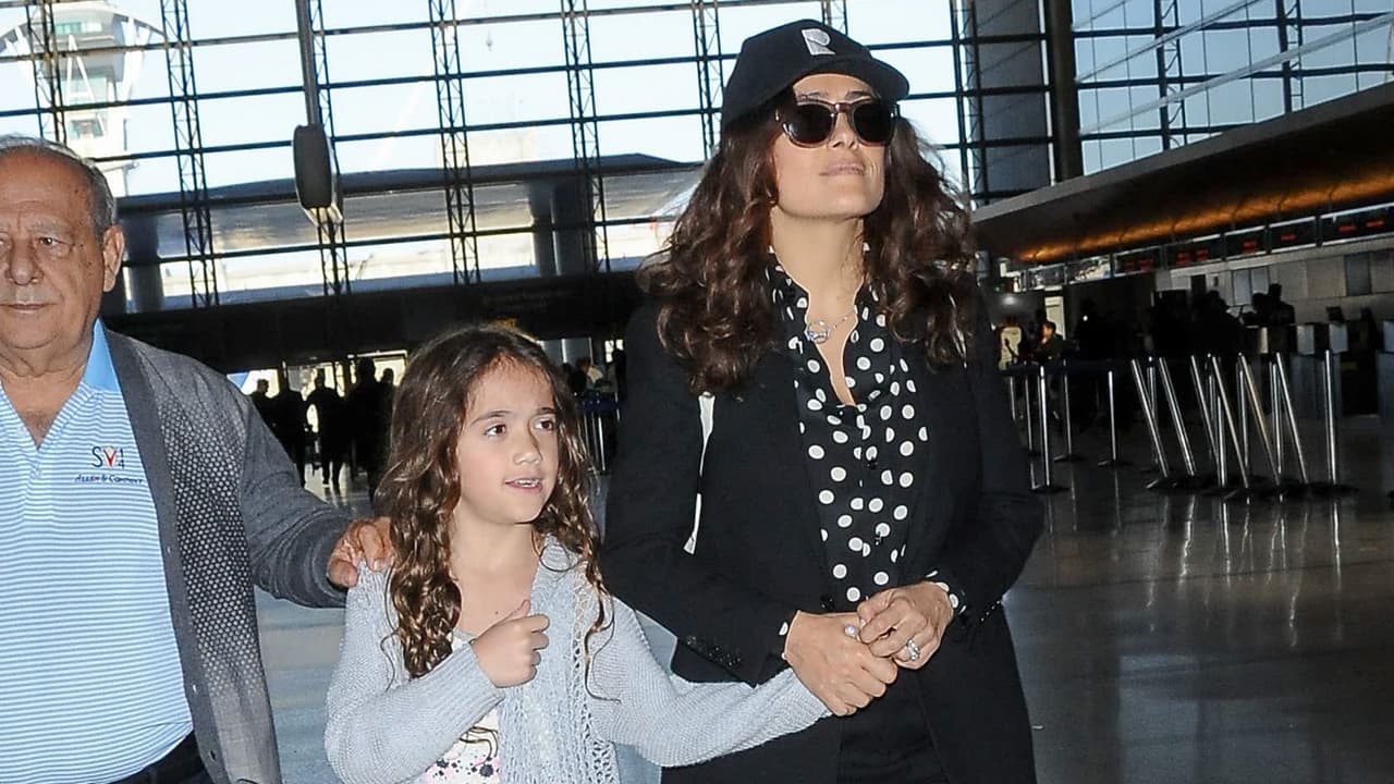 Salma Hayek y su hija Valentina
