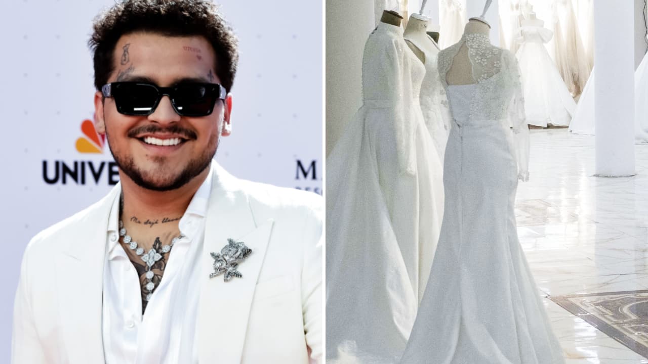 Captan a Nodal supuestamente afuera de prestigiada boutique de vestidos de novia en Roma