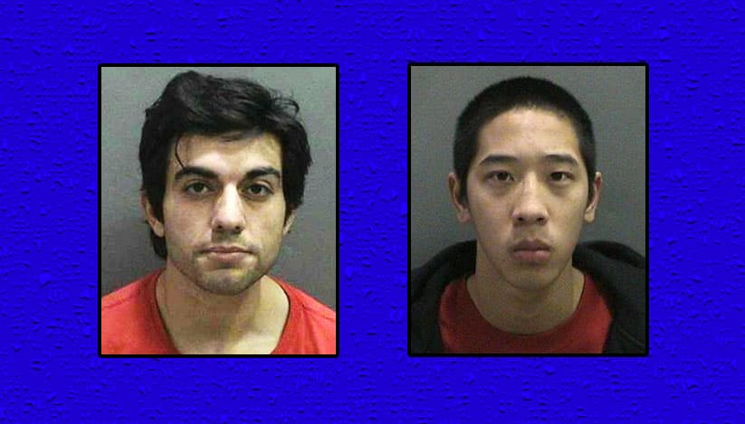 Hossein Nayeri (i) y Jonathan Tieu (d), fugitivos de la cárcel de Santa Ana
