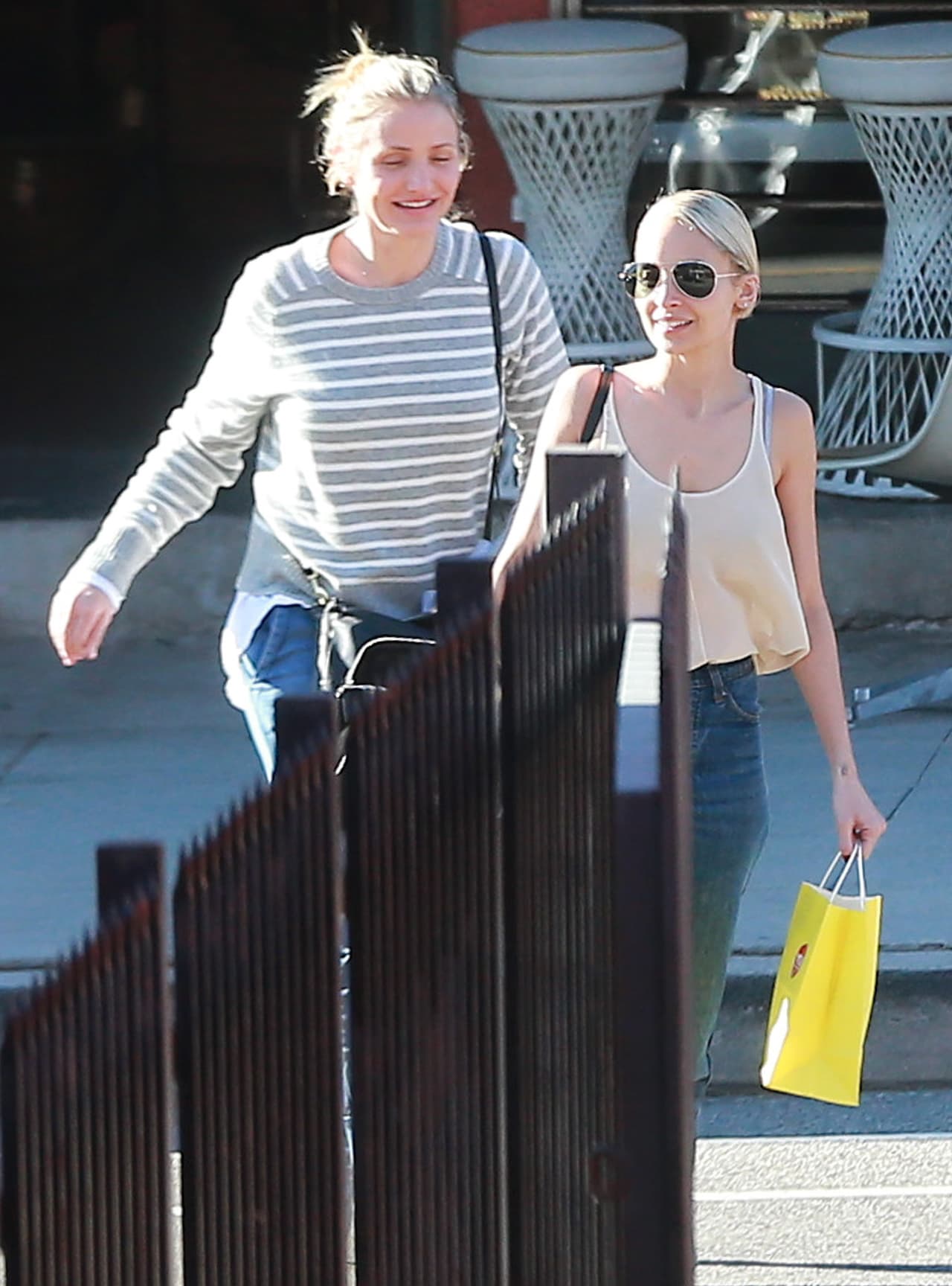 En días pasados disfrutó de un día de spa junyo a Nicole Richie.