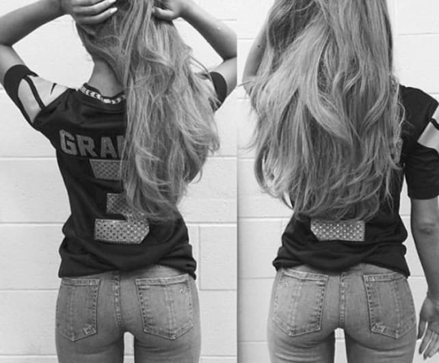 Ante eso, ‘Ar’ no se quedó callada y publicó una foto de su retaguardia real y escribió: ‘’La mía es más bonita’’.