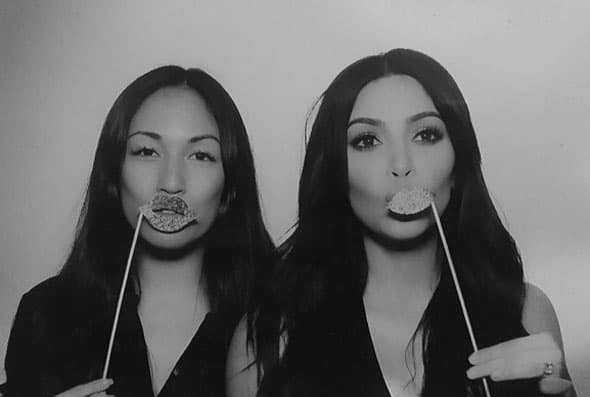 Los invitados también disfrutaron de un show de natación sincronizada.