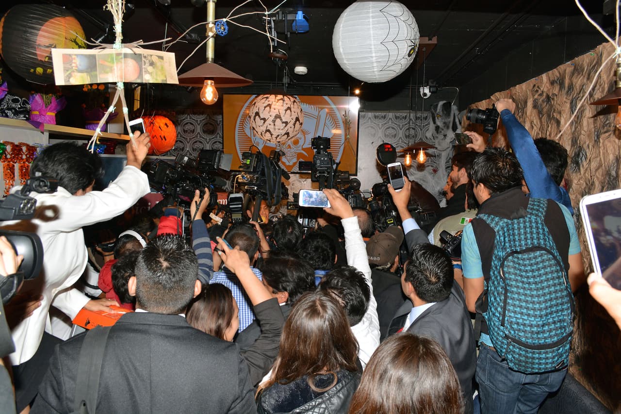 La actriz causó furor durante su presentación.