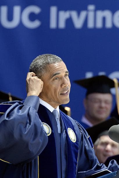 "El cambio climático ya no es una amenaza lejana", dijo el mandatario.