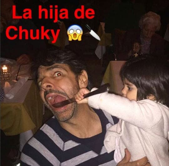 Eugenio ha formado una familia muy estable con Alessandra y su hija Aitana.