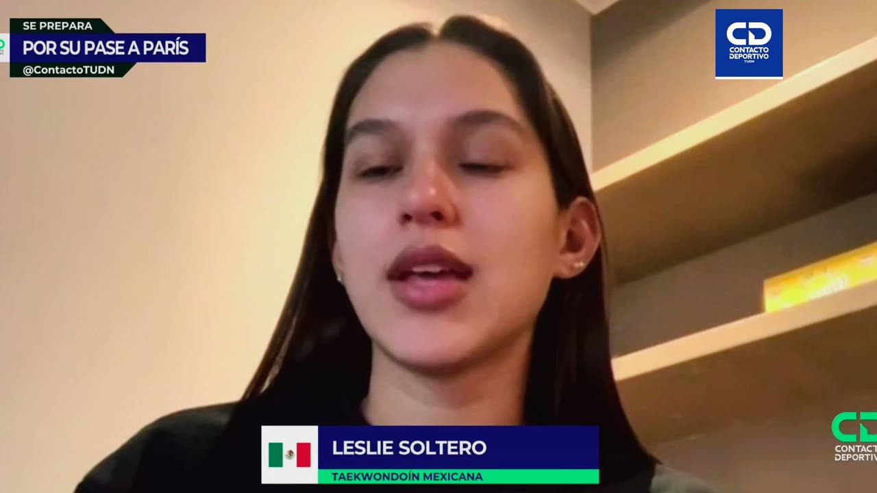 Leslie Soltero va por su pase a París 2024 en Taekwondo