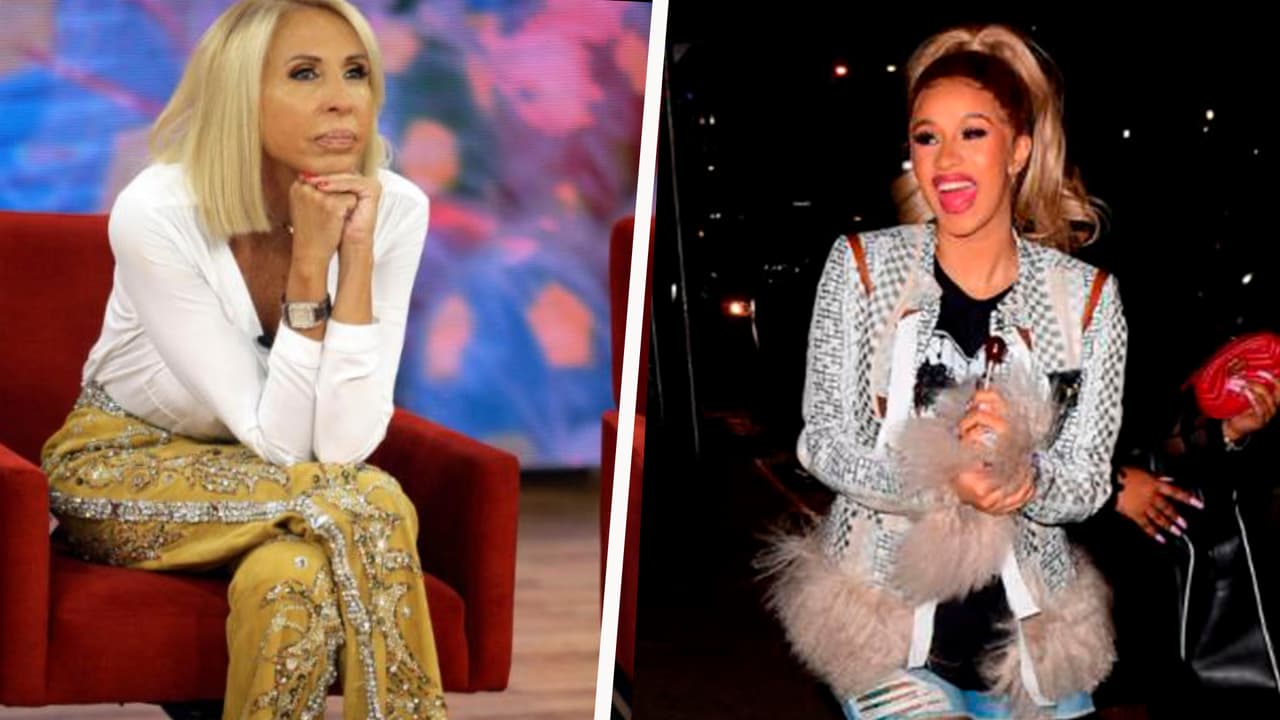 ¡Señorita Laura!... Cardi B no puede creer que Laura Bozzo la conozca