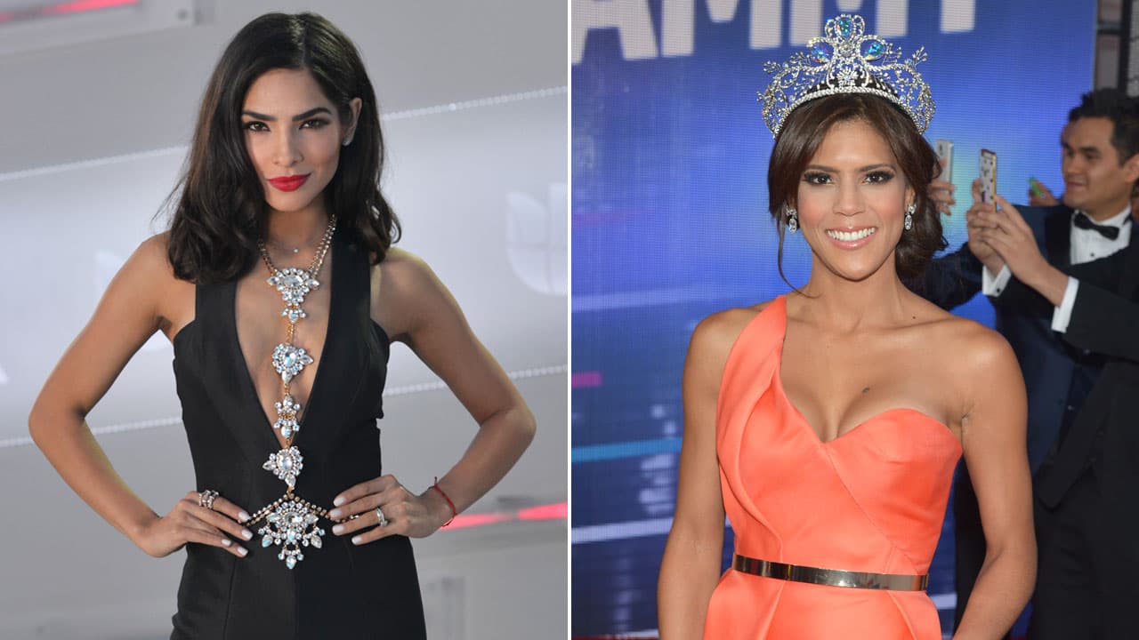Alejandra Espinoza y Francisca Lachapel robaron cámara con sus fantásticos looks en la alfombra roja de los premios.