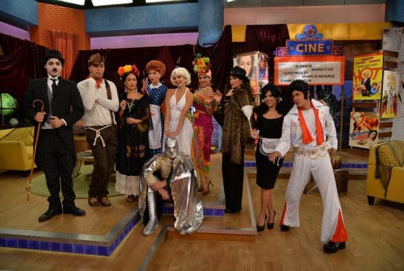 Nuestros conductores estaban felices de revivir a estas grandes celebridades. ¡Fue un Halloween involvidable en Despierta América!