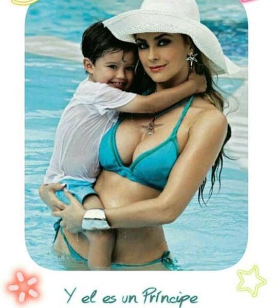 "Hace ya un tiempo que (Luis Miguel) no los ve, me encantaría que conviviera más con ellos, eso sí", declaró Arámbula en junio de 2017, en entrevista para la revista 
<a href="http://peopleenespanol.com/television/aracely-arambula-y-su-controversial-relacion-con-luis-miguel-la-serie/" target="_blank"><b>People</b></a>.