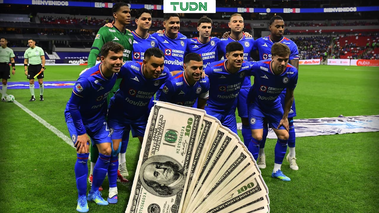 Cruz Azul gana un millón de dólares al mejor equipo del año por puntos