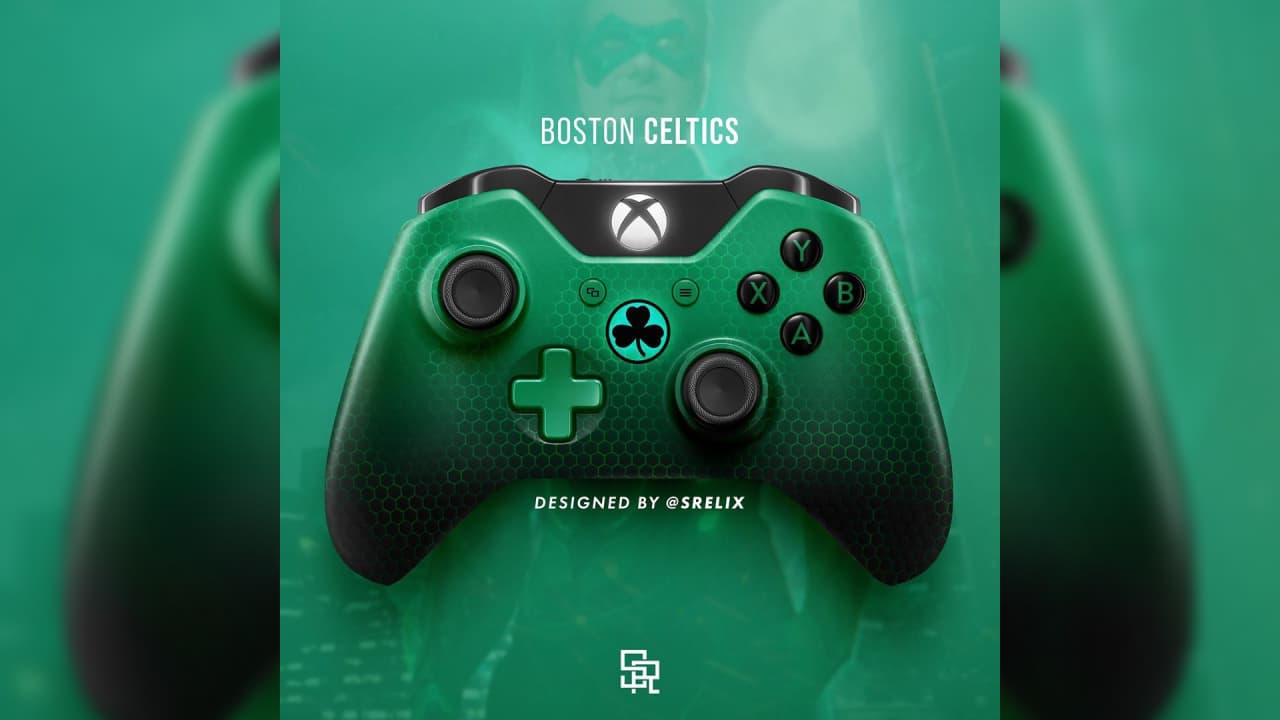 Boston Celtics | El famoso artista gráfico, Mikey Halim, fusionó la NBA con los héroes y villanos de los diferentes universos para crear un nuevo concepto de controles para PlayStation 5 y Xbox X. El resultado es simplemente espectacular.