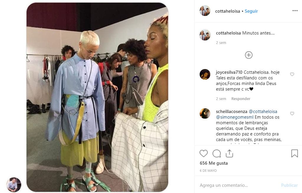 A lo largo de su luto, Heloisa ha compartido en la misma red social fotografías de su hijo, incluso, algunas minutos antes de su muerte.
<br>