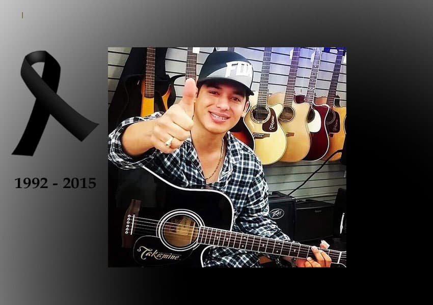 Ariel Camacho murió a la edad de 23 años en un trágico accidente.