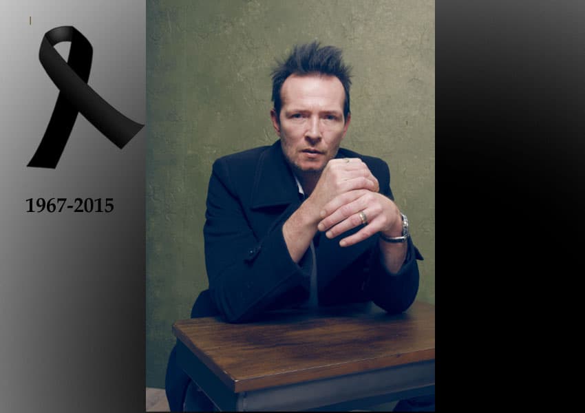 Scott Weiland, ex vocalista de los Stone Temple Pilots murió el pasado 4 de diciembre en el camión que hacía su gira por Estados Unidos.