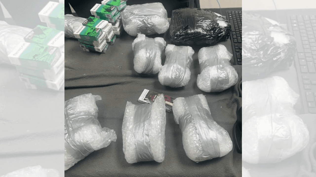 Incautan cargamento de contrabando enviado por dron a una prisión estatal de Virginia
