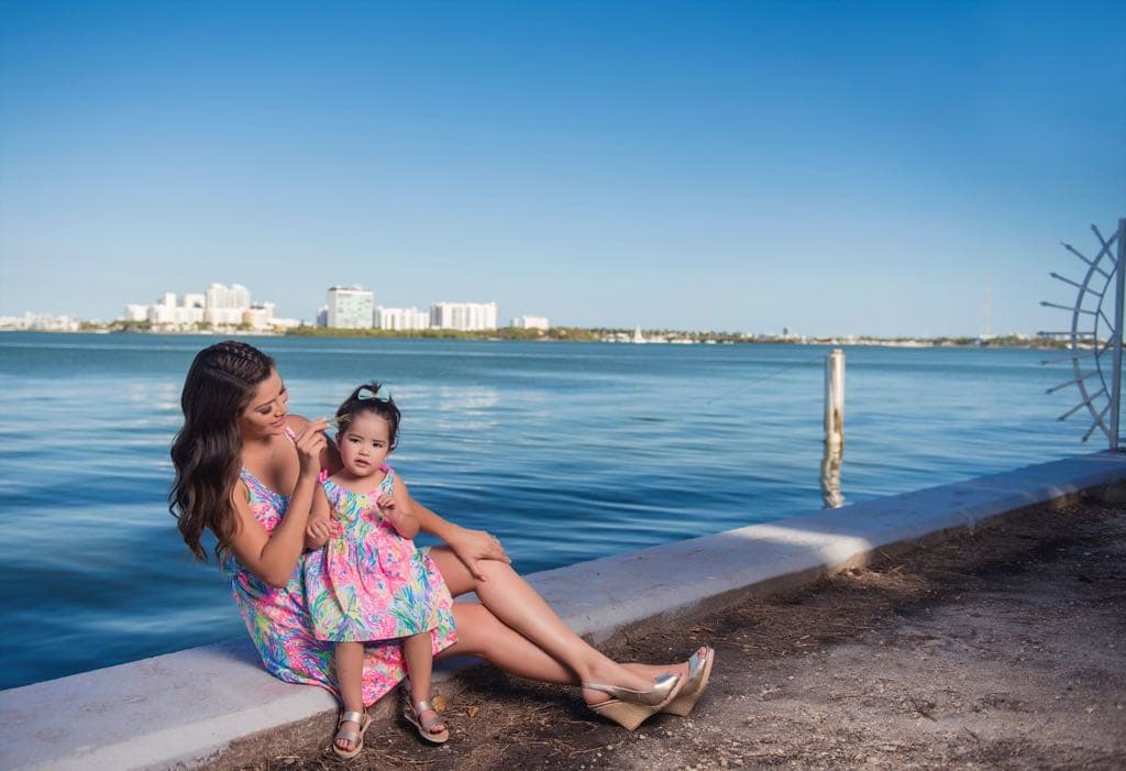 Ana Patricia y #BabyGiulietta son amantes de la moda y de vez en cuando les gusta usar el mismo vestido.