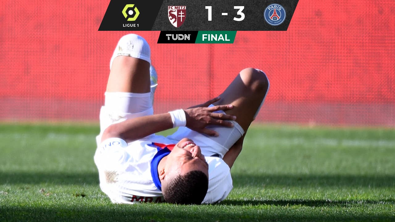 Mbappé se lesiona tras marcar doblete... ¡a días del juego vs. City!