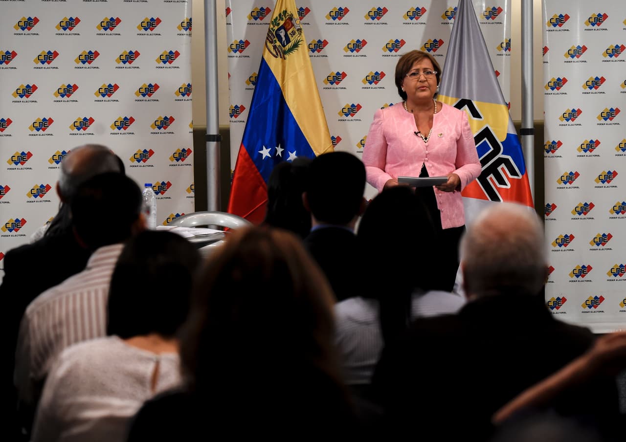 Tibisay Lucena informó este martes del avance del proceso.