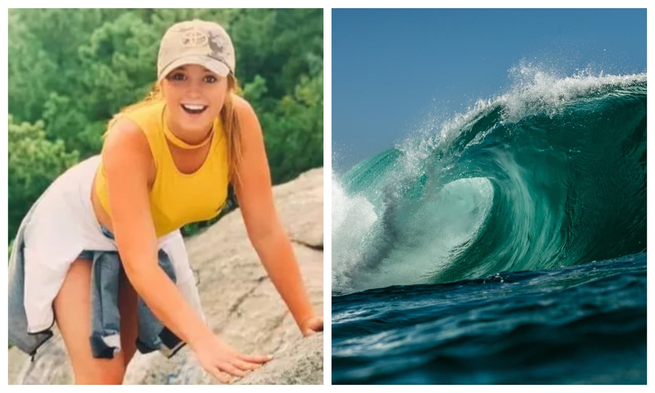 Ola gigante mata a joven de 22 años que paseaba en bote junto a su novio