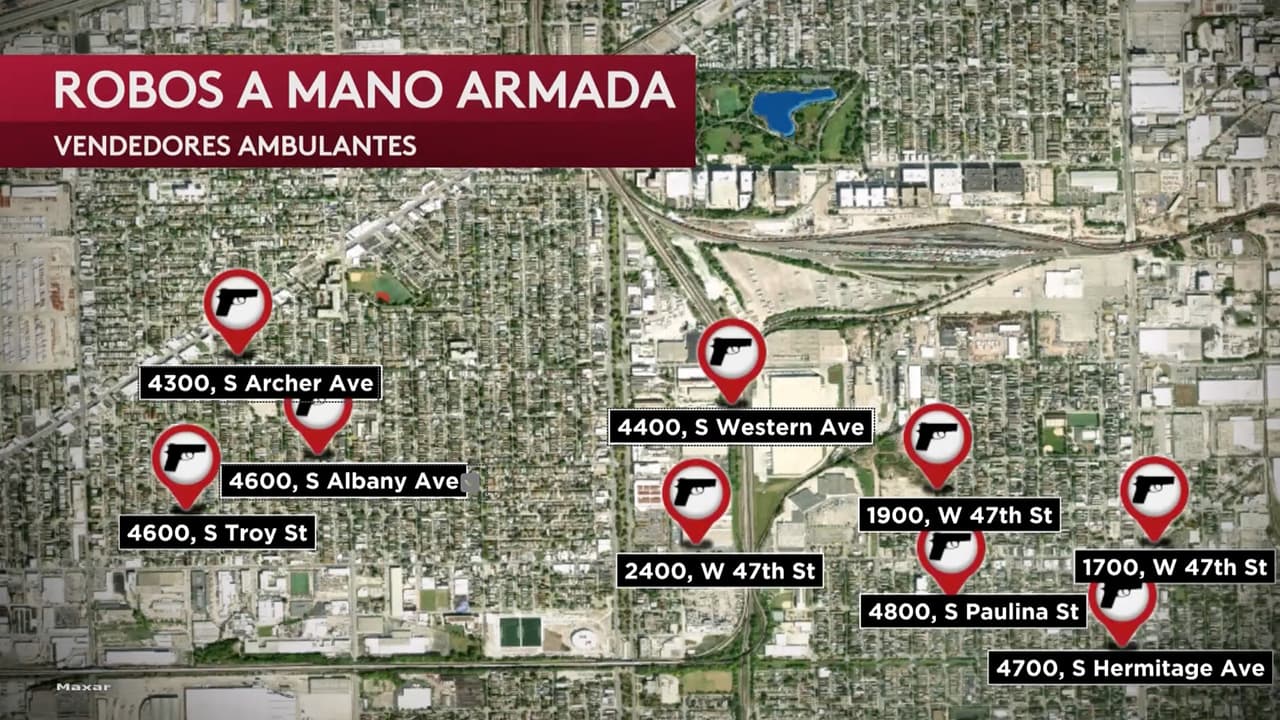 Robos en Las Empacadoras y Brighton Park: 10 ambulantes son víctimas de asaltos