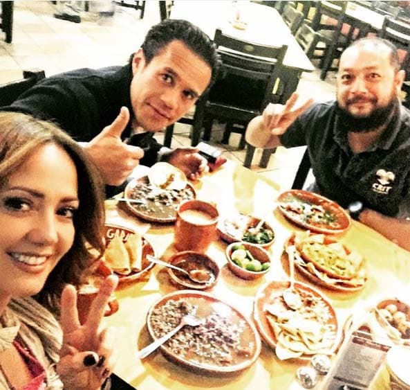 ¡Yummy! Los tacos son otra de las grandes debilidades de Andrea Legarreta.