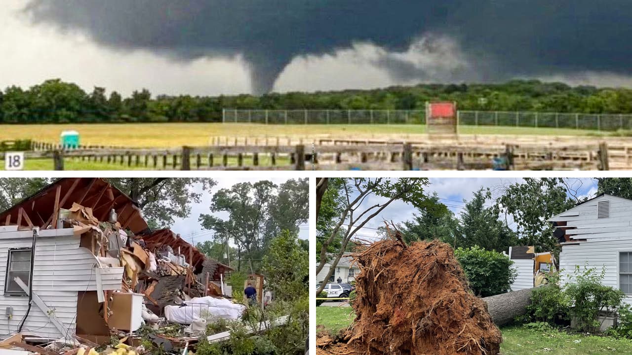 "Creo que a ella le tocó peor las heridas, entonces fue un susto, no pensábamos que iba a pasar todo esto", dijo Mariela Cabanillas, vecina de la familia afectada. 
<b><a href="https://www.univision.com/local/washington-dc-wfdc/siete-tornados-historico-tiempo-dmv-gaithersburg-fotos" target="_blank">Siete tornados</a></b> tocaron tierra en varias partes de Maryland, uno de ellos en Gaithersburg con vientos de 105 mph, según el Servicio Nacional de Meteorología.