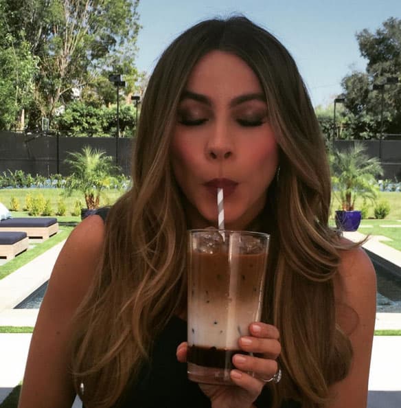 Todas las veces que Sofía Vergara sale comiendo en su Instagram